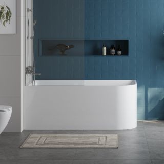 Акриловая ванна BELBAGNO BB712-1700-730-L  170x73 см